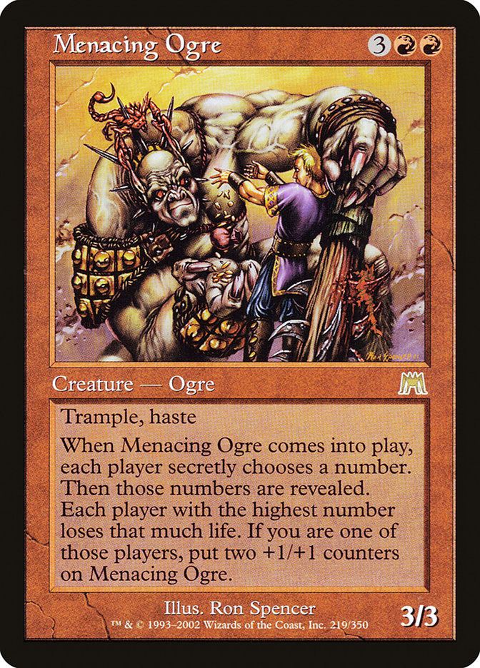 Menacing Ogre [Onslaught] - Magic: The Gathering - Card Brawlers | Quebec | Canada |