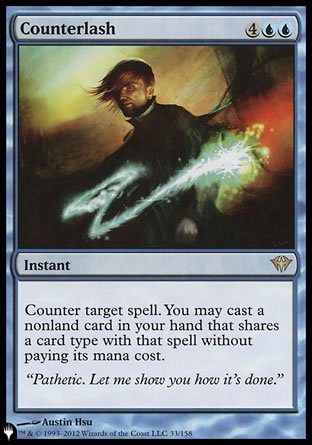 Counterlash [The List] - Magic: The Gathering - Card Brawlers | Quebec | Canada |