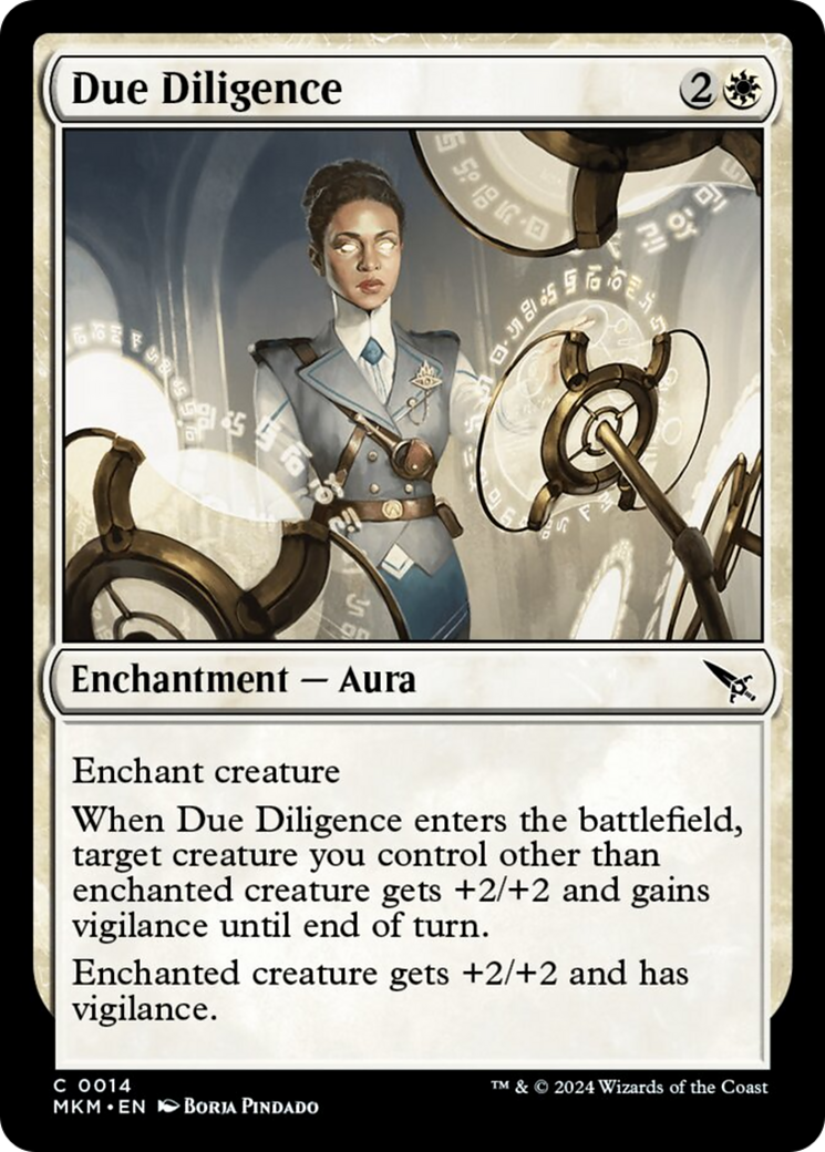 Due Diligence [Murders at Karlov Manor] - Magic: The Gathering - Card Brawlers | Quebec | Canada |
