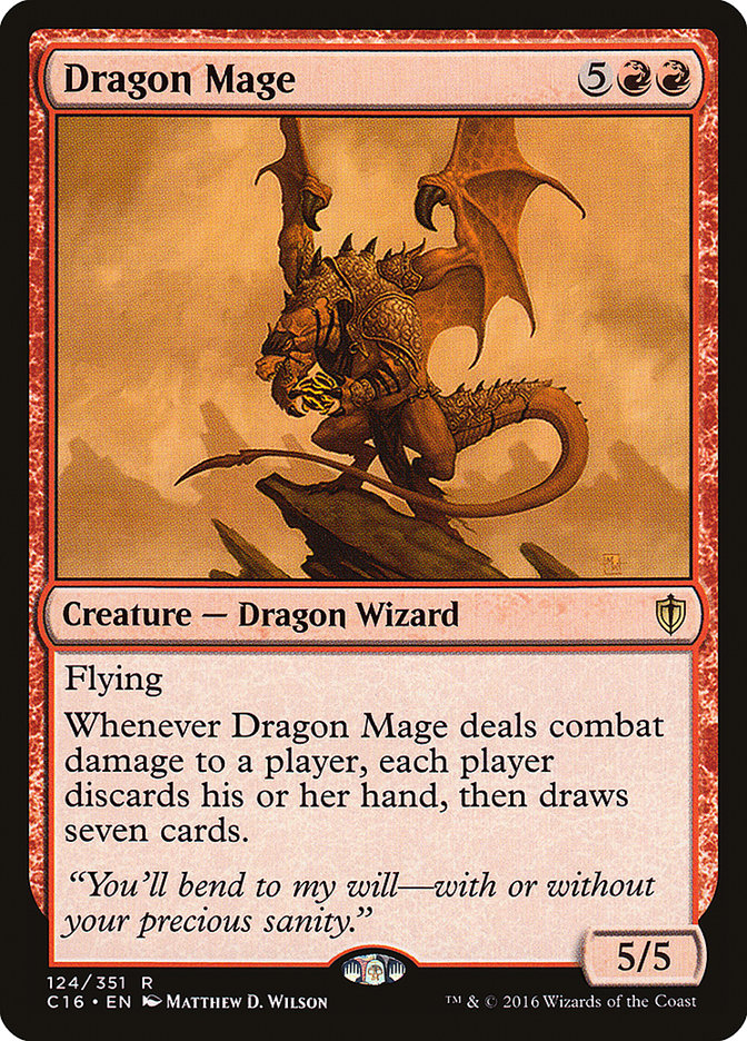Dragon Mage [Commander 2016] - Magic: The Gathering - Card Brawlers | Quebec | Canada |