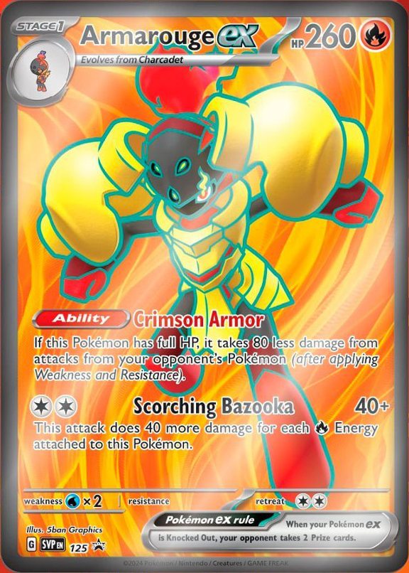 Armarouge ex (125) [Scarlet & Violet: Black Star Promos] - Pokémon - Card Brawlers | Quebec | Canada |