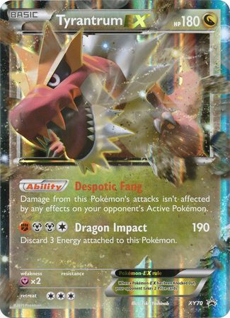 Tyrantrum EX (XY70) (Jumbo Card) [XY: Black Star Promos] - Pokémon - Card Brawlers | Quebec | Canada |