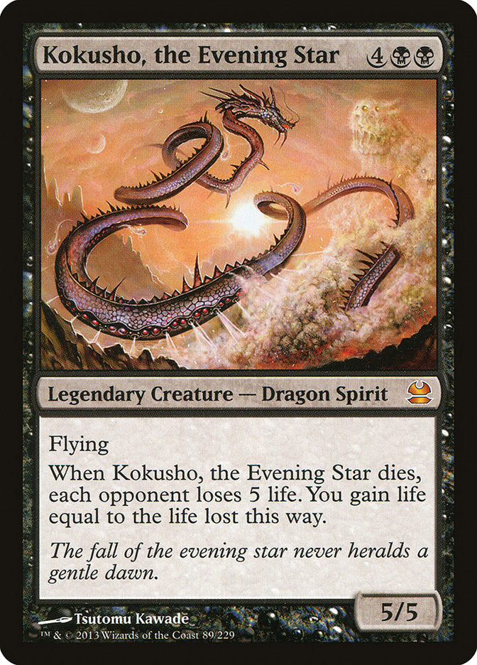 Kokusho, the Evening Star [Modern Masters] - Magic: The Gathering - Card Brawlers | Quebec | Canada |