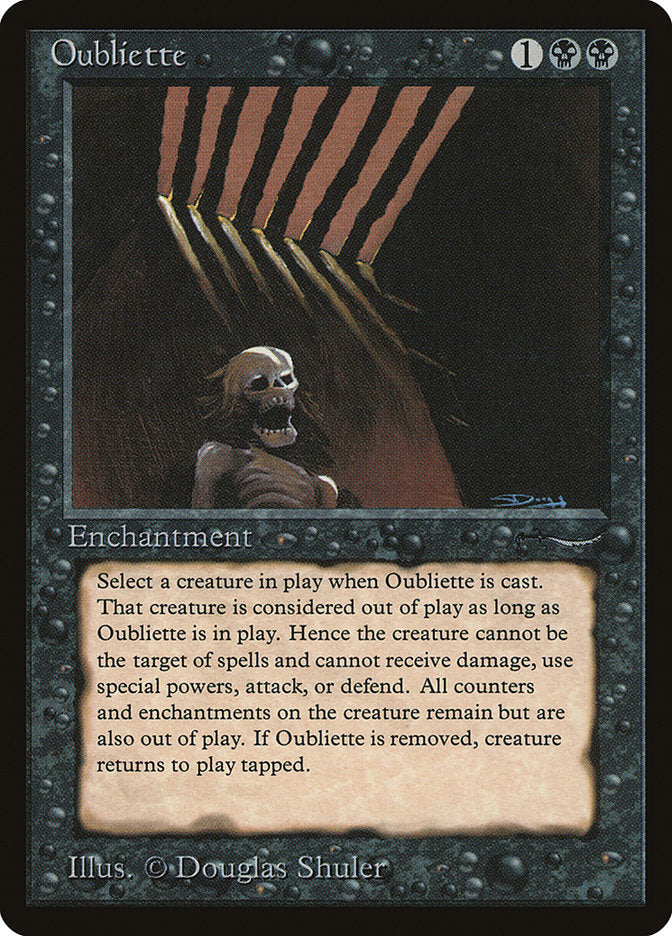 Oubliette (Light Mana Cost) [Arabian Nights] - Magic: The Gathering - Card Brawlers | Quebec | Canada |