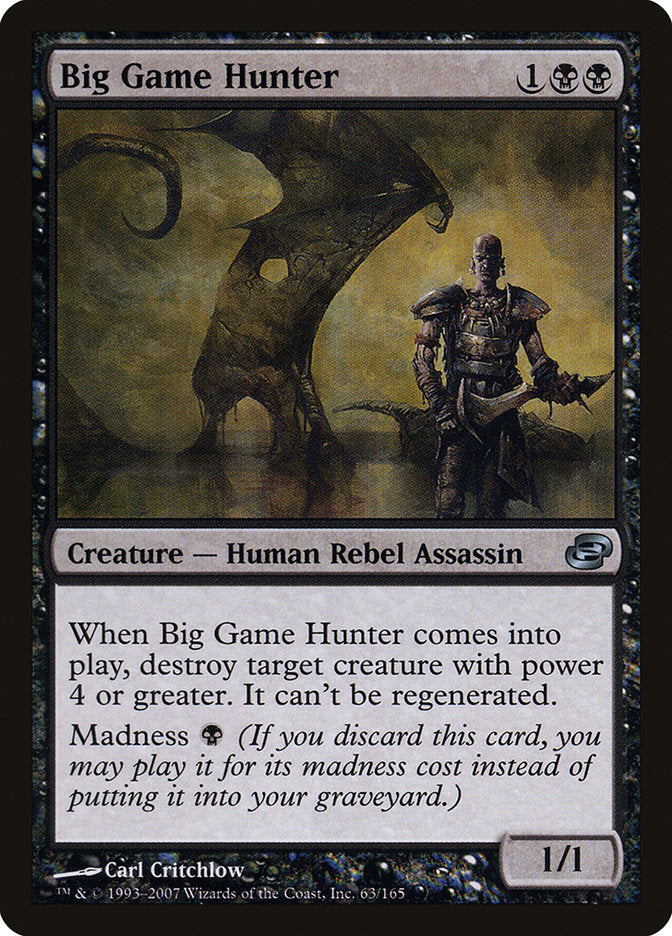 Big Game Hunter [Planar Chaos] - Magic: The Gathering - Card Brawlers | Quebec | Canada |