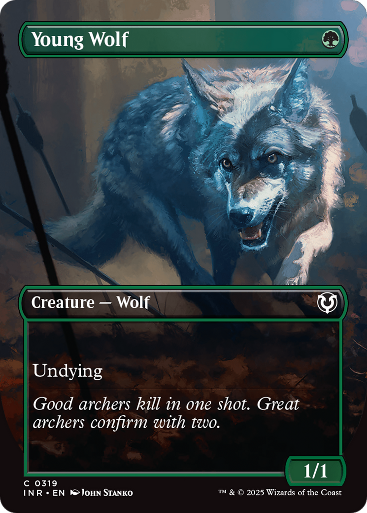 Young Wolf (Borderless) [Innistrad Remastered] - Magic: The Gathering - Card Brawlers | Quebec | Canada |