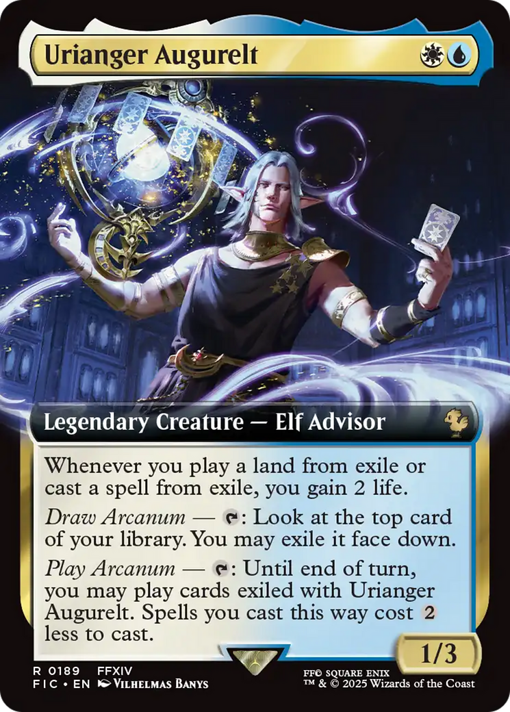 Urianger Augurelt (Extended Art) [FINAL FANTASY Commander] - Magic: The Gathering - Card Brawlers | Quebec | Canada |