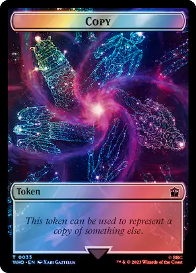 Copy // Clue (0055) Double-Sided Token (Surge Foil) [Doctor Who Tokens] - Magic: The Gathering - Card Brawlers | Quebec | Canada |