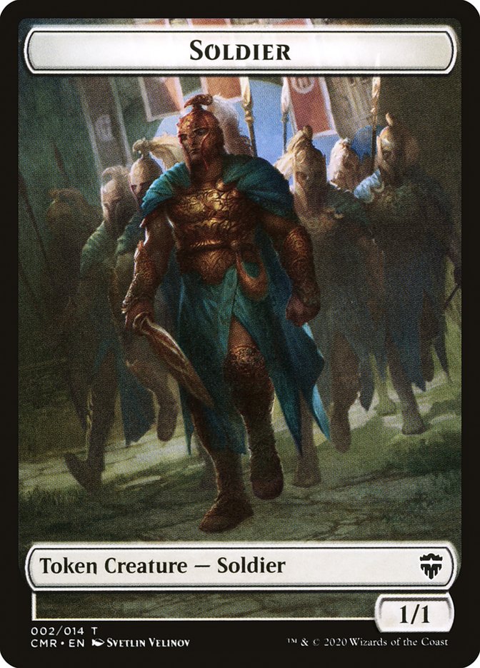 Soldier Token [Commander Legends Tokens] - Magic: The Gathering - Card Brawlers | Quebec | Canada |