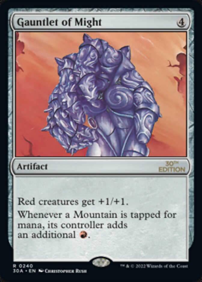 Gauntlet of Might [30th Anniversary Edition] - Magic: The Gathering - Card Brawlers | Quebec | Canada |
