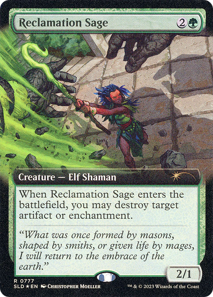 Reclamation Sage (Extended Art) [Secret Lair Drop Series] - Magic: The Gathering - Card Brawlers | Quebec | Canada |