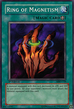 Ring of Magnetism [MRD-139] Common - Yu-Gi-Oh! - Card Brawlers | Quebec | Canada |