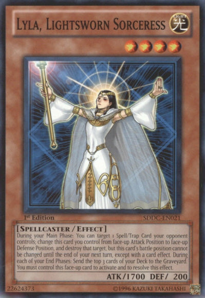 Lyla, sorcière lignée de Lumière [Deck de structure : Collision des dragons] [SDDC-EN021] 