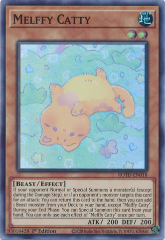 Melffy Catty [ROTD-EN018] Super Rare - Yu-Gi-Oh! - Card Brawlers | Quebec | Canada |