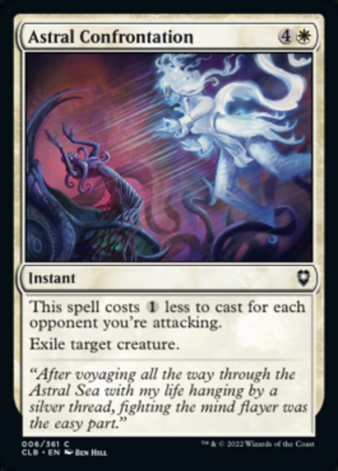 Astral Confrontation [Commander Legends: Battle for Baldur's Gate] - Magic: The Gathering - Card Brawlers | Quebec | Canada |