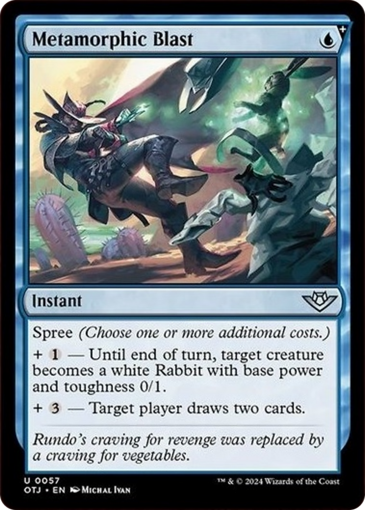 Metamorphic Blast [Outlaws of Thunder Junction] - Magic: The Gathering - Card Brawlers | Quebec | Canada |