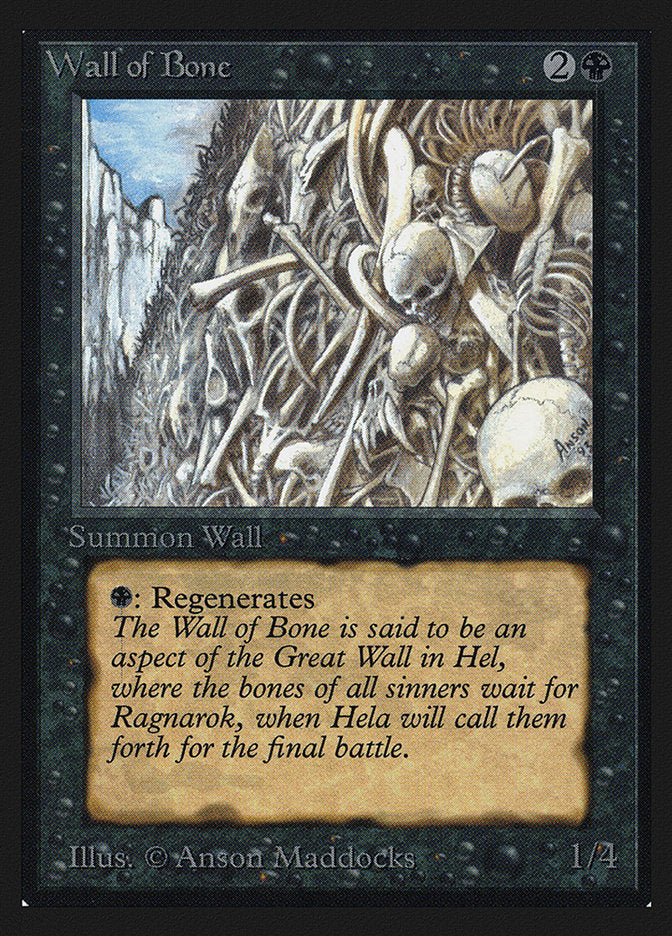 Wall of Bone [International Collectors' Edition] - Magic: The Gathering - Card Brawlers | Quebec | Canada |