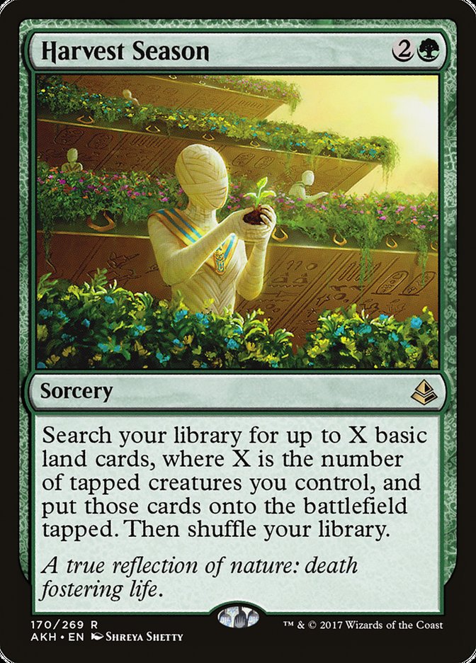 Harvest Season [Amonkhet] - Magic: The Gathering - Card Brawlers | Quebec | Canada |
