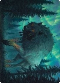 Sarulf, Realm Eater Art Card [Kaldheim Art Series] - Magic: The Gathering - Card Brawlers | Quebec | Canada |