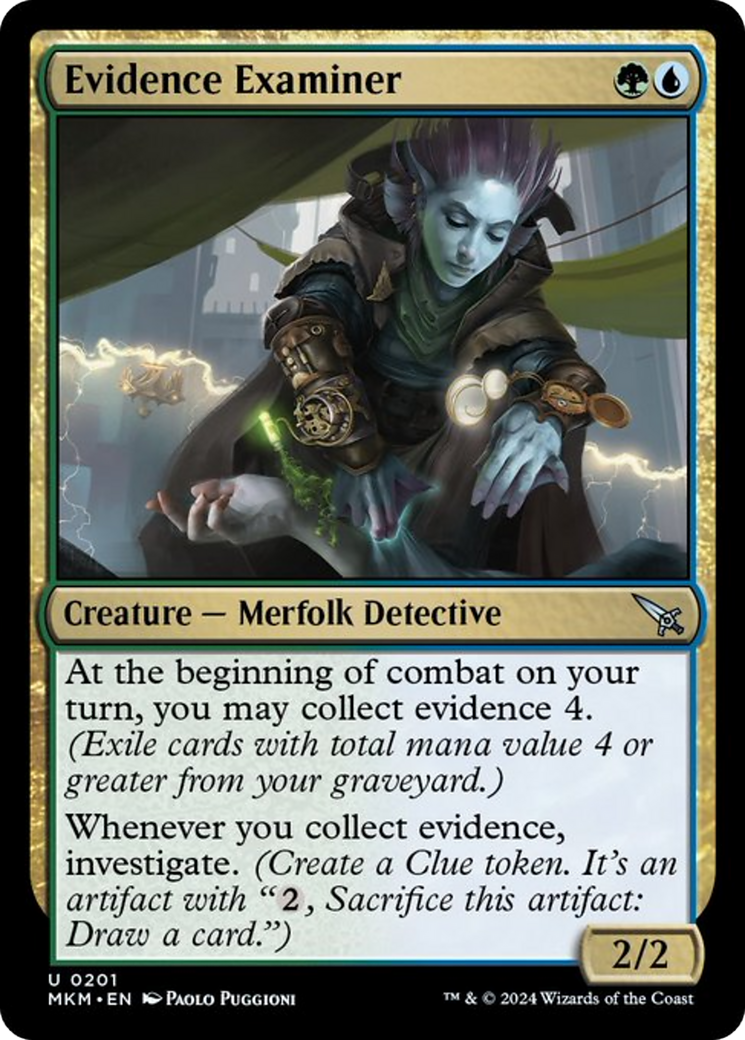 Evidence Examiner [Murders at Karlov Manor] - Magic: The Gathering - Card Brawlers | Quebec | Canada |
