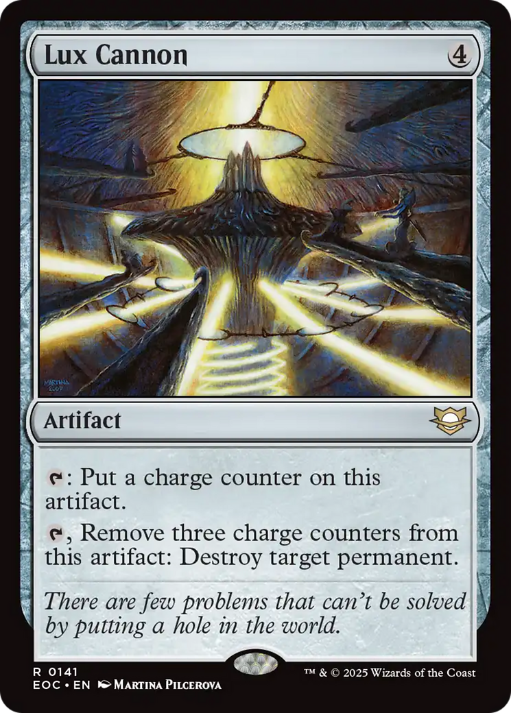 Lux Cannon [Edge of Eternities Commander] - Magic: The Gathering - Card Brawlers | Quebec | Canada |