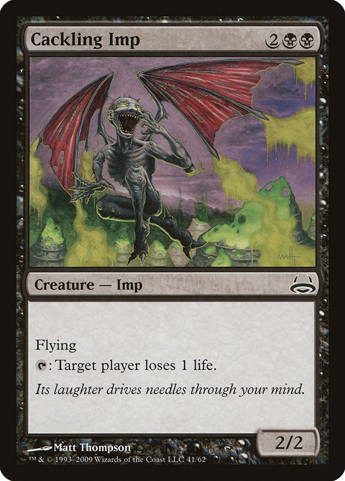 Cackling Imp [Duel Decks: Divine vs. Demonic] - Magic: The Gathering - Card Brawlers | Quebec | Canada |