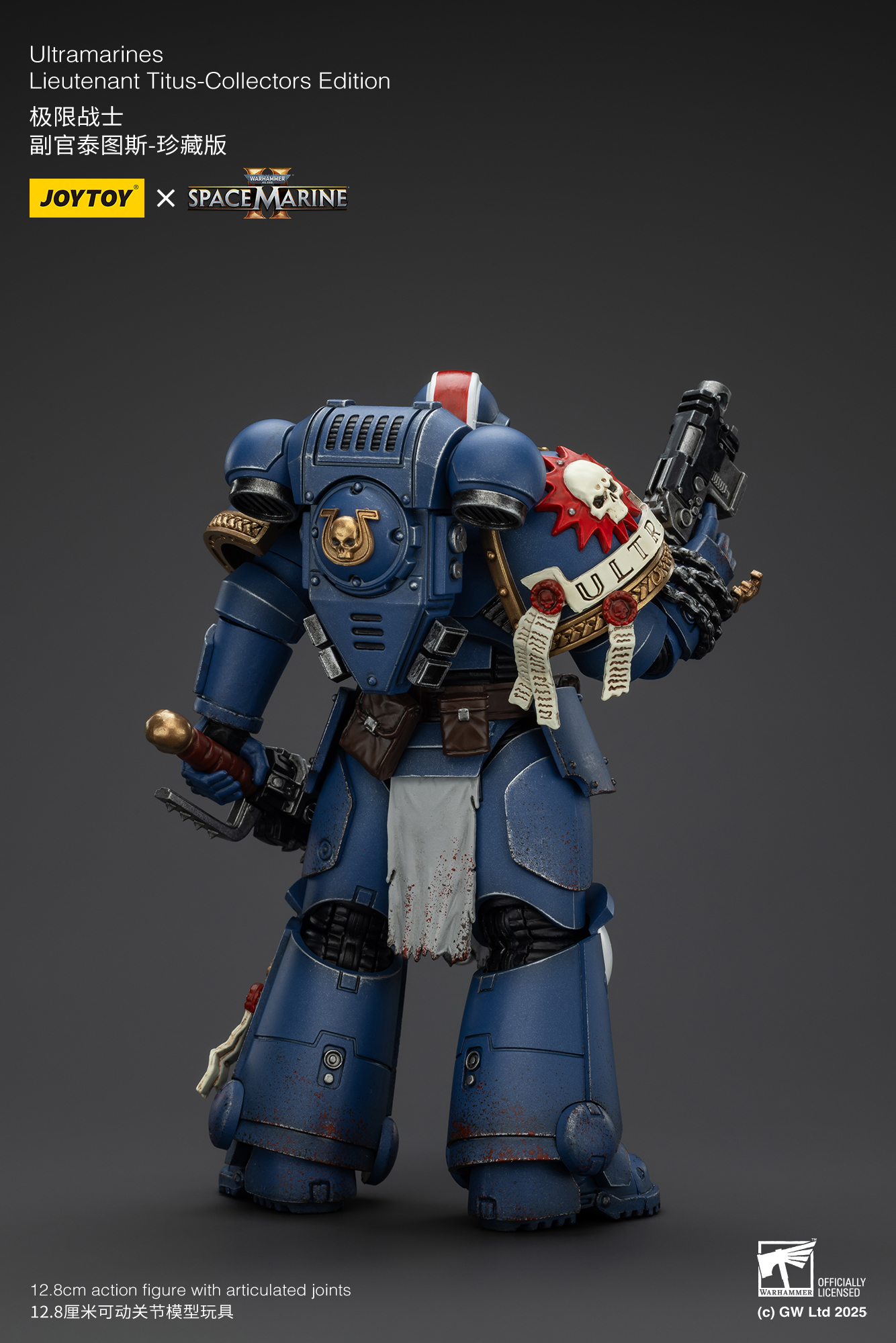 JOYTOY - Warhammer 40k - Ultramarines - Lieutenant Titus-Collectors Edition- (PREORDER) October 30, 2026