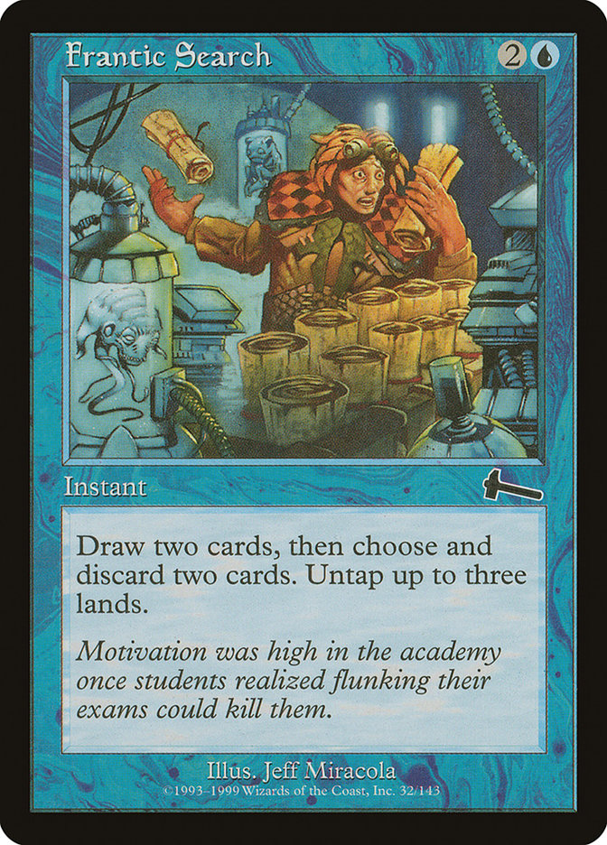 Frantic Search [Urza's Legacy] - Magic: The Gathering - Card Brawlers | Quebec | Canada |