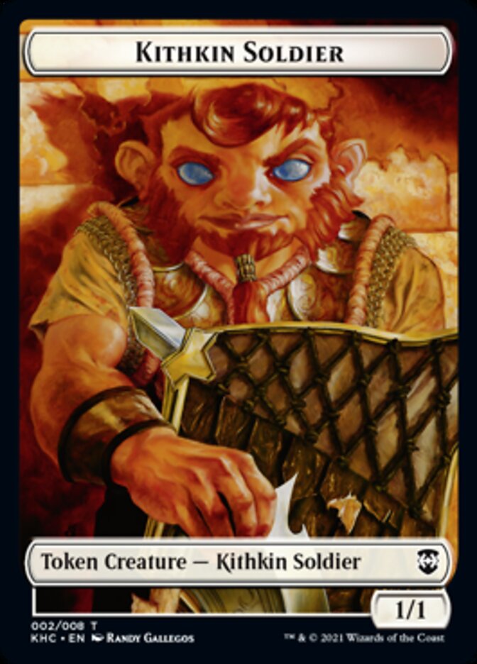 Kithkin Soldier Token [Kaldheim Commander Tokens] - Magic: The Gathering - Card Brawlers | Quebec | Canada |