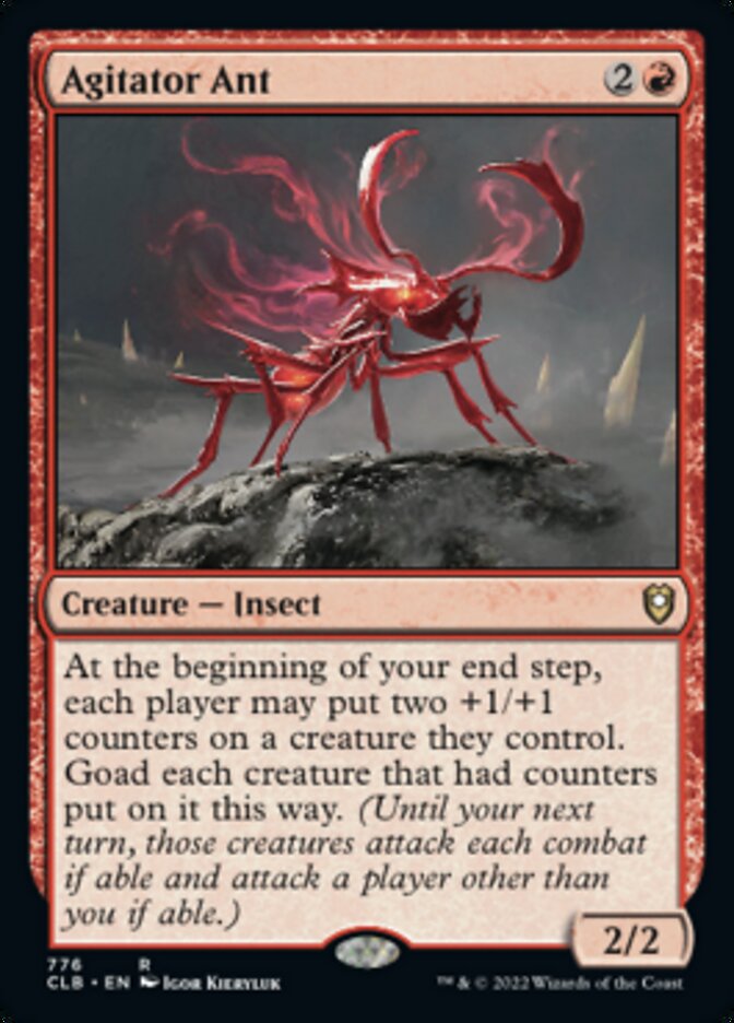 Agitator Ant [Commander Legends: Battle for Baldur's Gate] - Magic: The Gathering - Card Brawlers | Quebec | Canada |