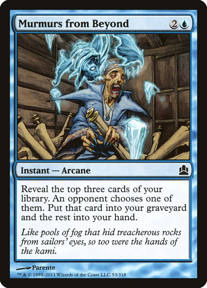 Murmurs from Beyond [Commander 2011] - Magic: The Gathering - Card Brawlers | Quebec | Canada |