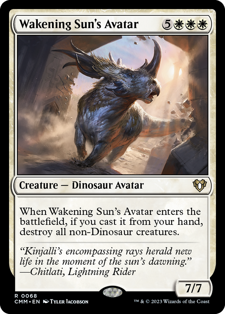 Wakening Sun's Avatar [Commander Masters] - Magic: The Gathering - Card Brawlers | Quebec | Canada |