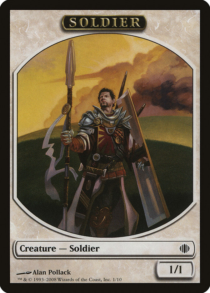 Soldier Token [Shards of Alara Tokens] - Magic: The Gathering - Card Brawlers | Quebec | Canada |