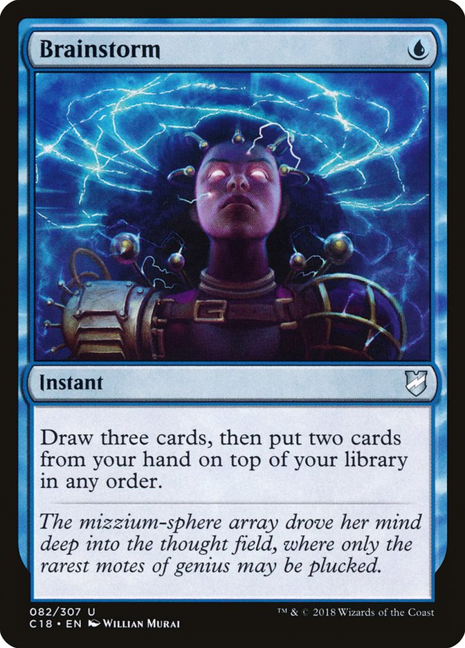 Brainstorm [Commander 2018] - Magic: The Gathering - Card Brawlers | Quebec | Canada |