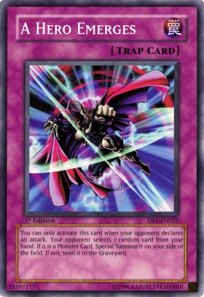 A Hero Emerges [DP1-EN025] Common - Yu-Gi-Oh! - Card Brawlers | Quebec | Canada |