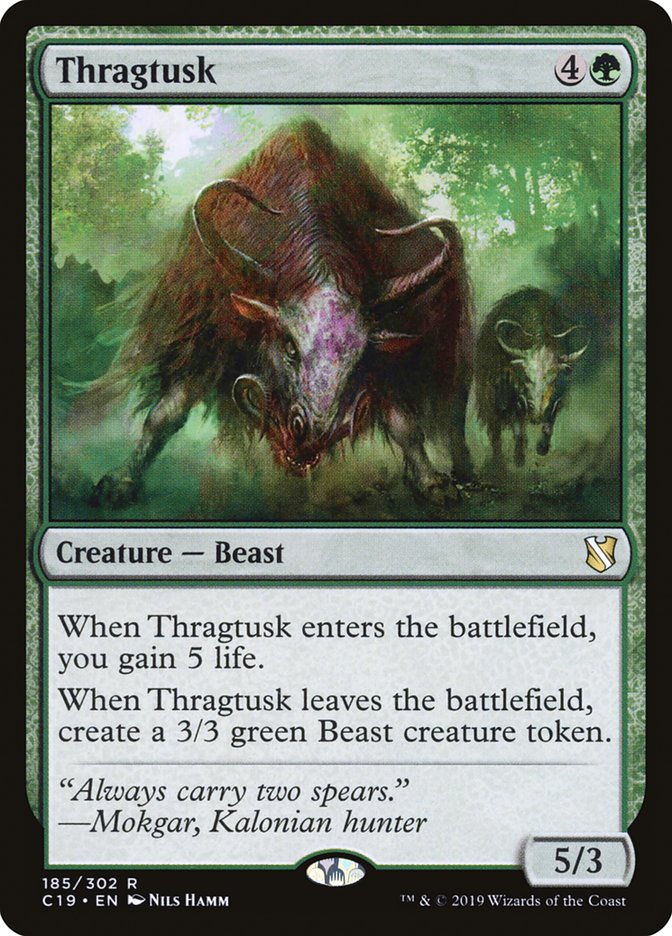 Thragtusk [Commander 2019] - Magic: The Gathering - Card Brawlers | Quebec | Canada |