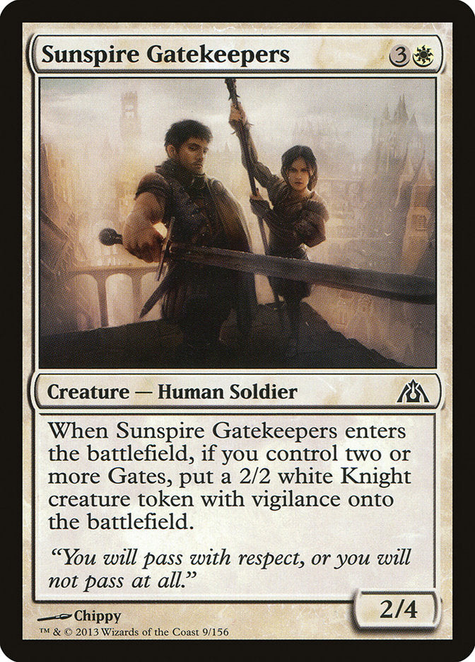 Sunspire Gatekeepers [Dragon's Maze] - Magic: The Gathering - Card Brawlers | Quebec | Canada |