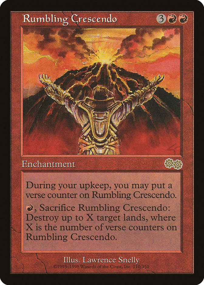 Rumbling Crescendo [Urza's Saga] - Magic: The Gathering - Card Brawlers | Quebec | Canada |