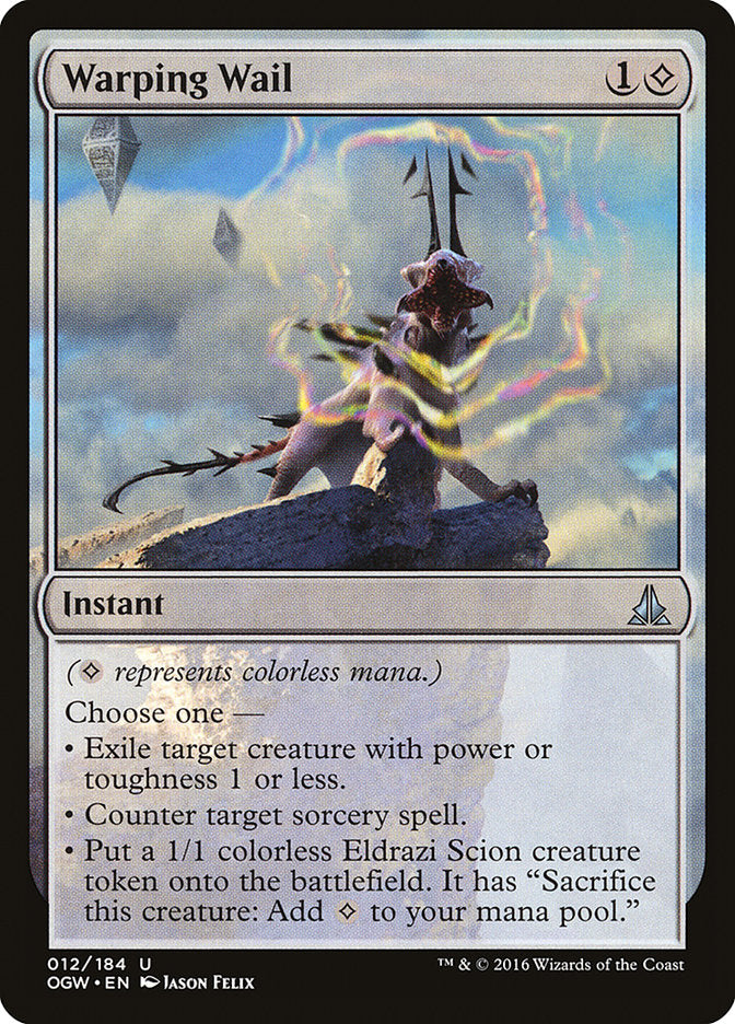 Warping Wail [Oath of the Gatewatch] - Magic: The Gathering - Card Brawlers | Quebec | Canada |