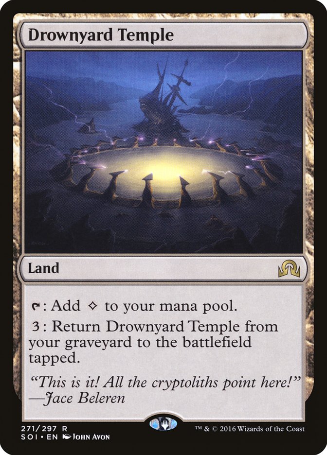Drownyard Temple [Shadows over Innistrad] - Magic: The Gathering - Card Brawlers | Quebec | Canada |