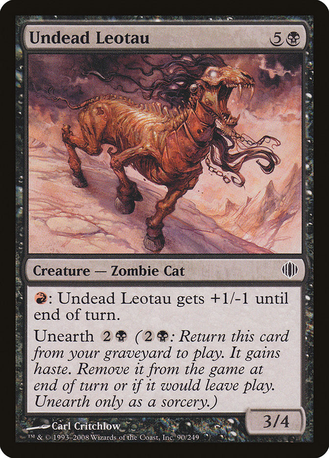 Undead Leotau [Shards of Alara] - Magic: The Gathering - Card Brawlers | Quebec | Canada |