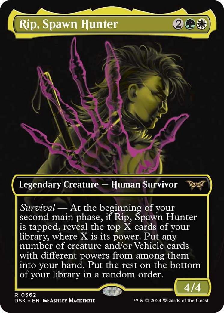 Rip, Spawn Hunter (Showcase) [Duskmourn: House of Horror] - Magic: The Gathering - Card Brawlers | Quebec | Canada |