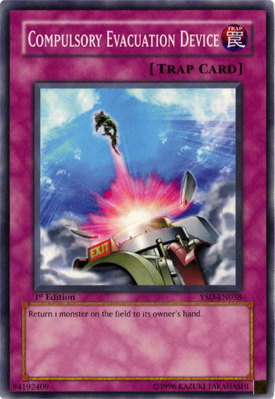 Compulsory Evacuation Device [YSD-EN038] Common - Yu-Gi-Oh! - Card Brawlers | Quebec | Canada |