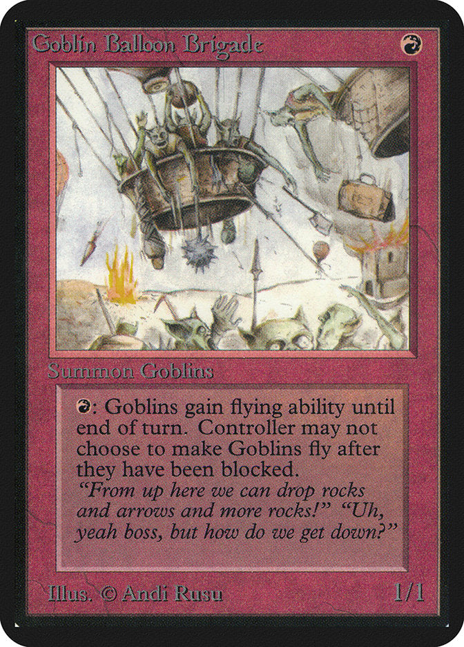 Goblin Balloon Brigade [Alpha Edition] - Magic: The Gathering - Card Brawlers | Quebec | Canada |