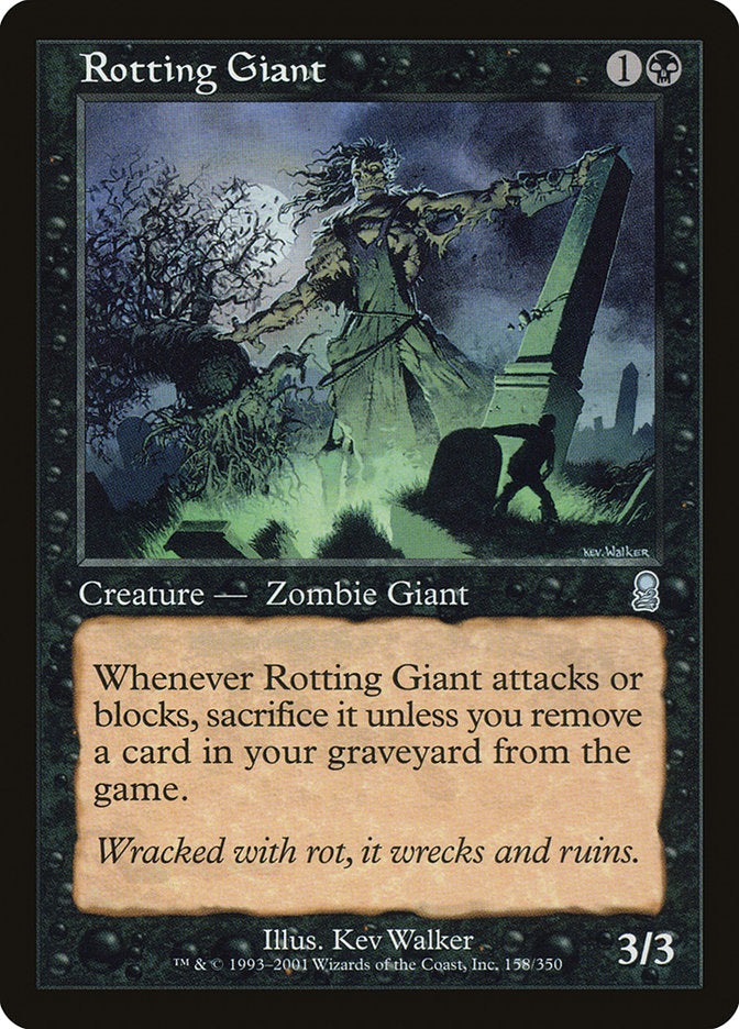 Rotting Giant [Odyssey] - Magic: The Gathering - Card Brawlers | Quebec | Canada |