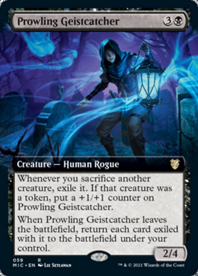 Prowling Geistcatcher (Extended Art) [Innistrad: Midnight Hunt Commander] - Magic: The Gathering - Card Brawlers | Quebec | Canada |