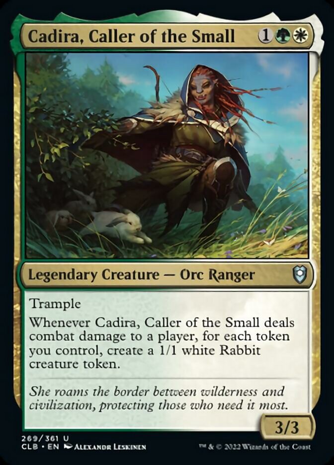 Cadira, Caller of the Small [Commander Legends: Battle for Baldur's Gate] - Magic: The Gathering - Card Brawlers | Quebec | Canada |