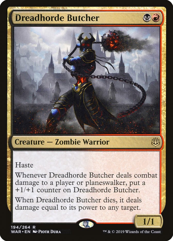 Dreadhorde Butcher [War of the Spark] - Magic: The Gathering - Card Brawlers | Quebec | Canada |