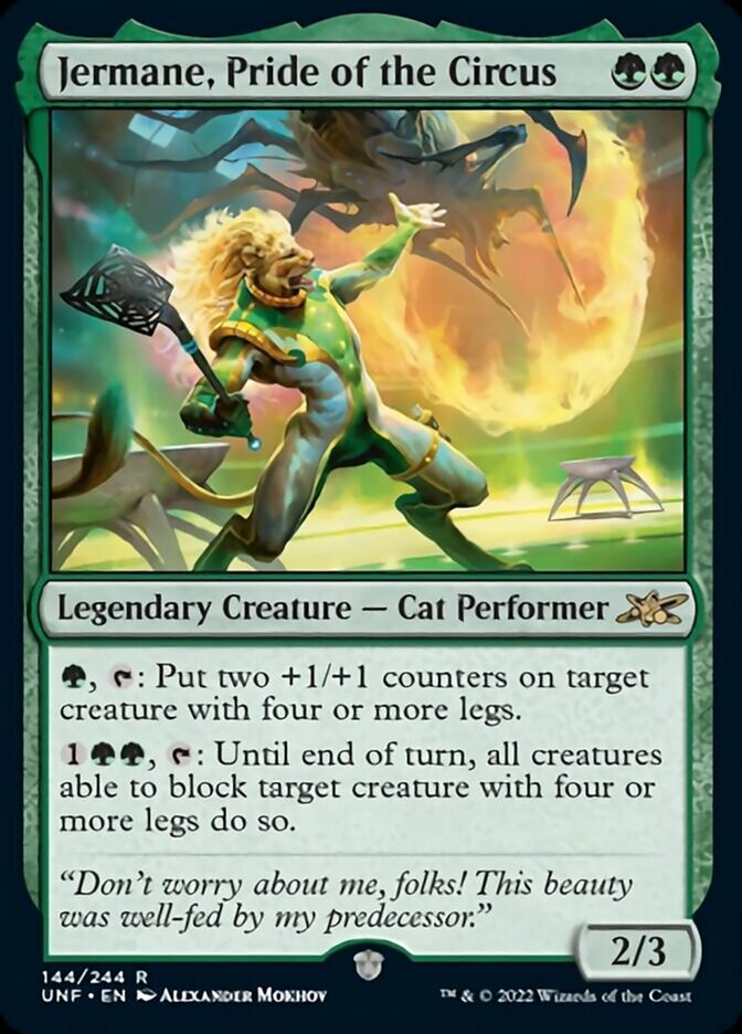 Jermane, Pride of the Circus [Unfinity] - Magic: The Gathering - Card Brawlers | Quebec | Canada |