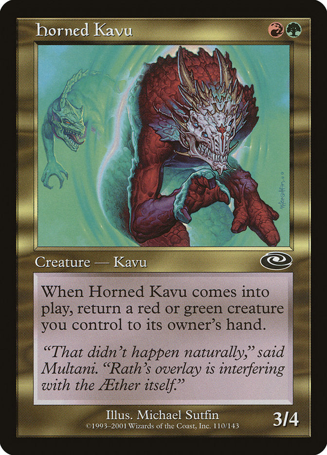 Horned Kavu [Planeshift] - Magic: The Gathering - Card Brawlers | Quebec | Canada |